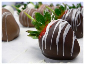chocolate covered strawberry